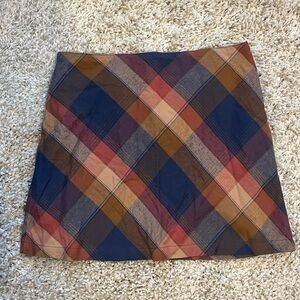 Altar’d State Plaid A-Line Skirt